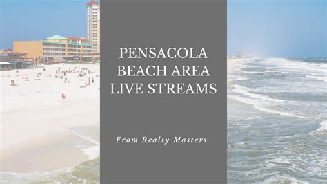 pensacola webcam|Pensacola Beach Webcams